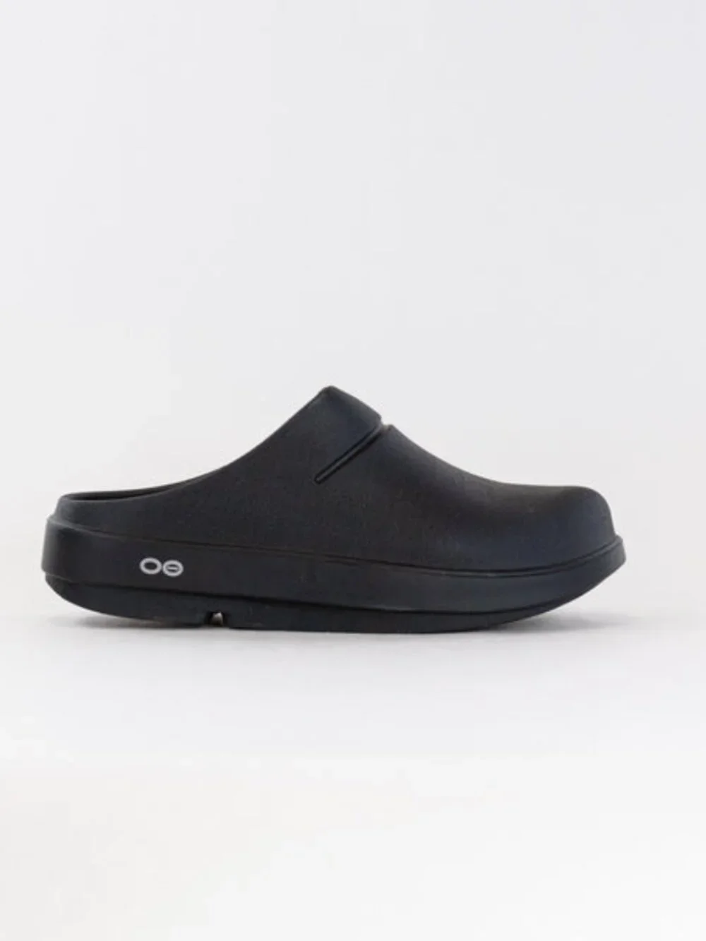 OOFOS Men's Black OOcloog Oofoam Recovery Slip-On Casual Clogs Size 10
